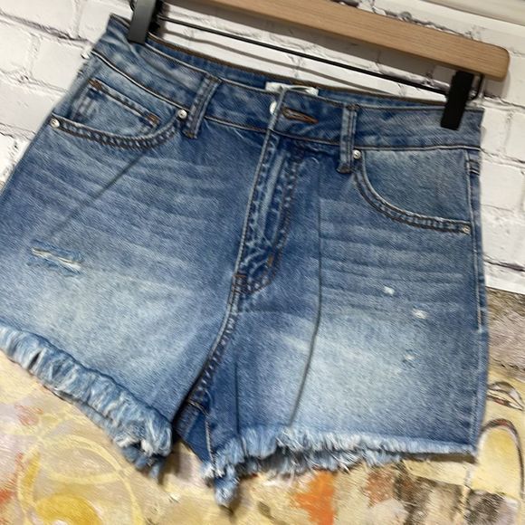 Sky and Sparrow Distressed Denim Short - Picture 15 of 16
